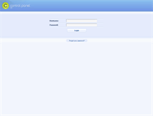 Tablet Screenshot of cp.server279.com
